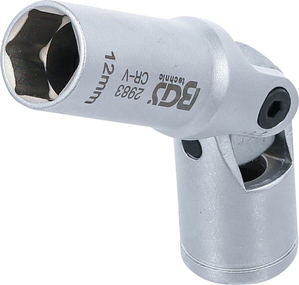 Glühkerzen-Gelenk-Einsatz Sechskant | Antrieb Innenvierkant 10 mm (3/8") | SW 12 mm