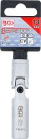 Glühkerzen-Gelenk-Einsatz Sechskant | Antrieb Innenvierkant 10 mm (3/8") | SW 14 mm