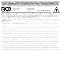 Universal Glühkerzen-Gelenkschlüssel-Satz, Sechskant | Antrieb Innenvierkant 10 mm (3/8") | SW 8 - 16 mm | 6-tlg.