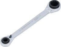 Ratschen-Ringschlüssel | 4-in-1 | SW 10 x 13 - 17 x...