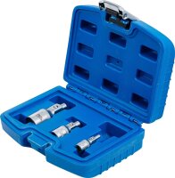Verlängerungs-Satz mit Magnethalter | 6,3 mm (1/4") / 10 mm (3/8") / 12,5 mm (1/2") | 3-tlg.