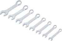 Maul-Ringschlüssel-Satz | extra kurz | Zollgrößen | SW 3/8" - 7/8" | 8-tlg.