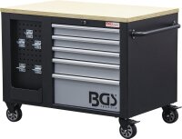 Werkstattwagen | 2 x 5 Schubladen | 1 Schrank | leer