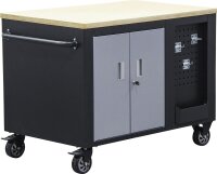 Werkstattwagen | 2 x 5 Schubladen | 1 Schrank | leer