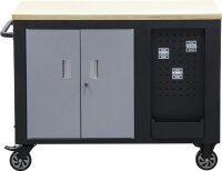 Werkstattwagen | 2 x 5 Schubladen | 1 Schrank | leer