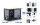 Werkstattwagen | 2 x 5 Schubladen | 1 Schrank | leer
