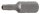 Bit | Länge 30 mm | Antrieb Außensechskant 8 mm (5/16") | T-Profil (für Torx) mit Bohrung T25