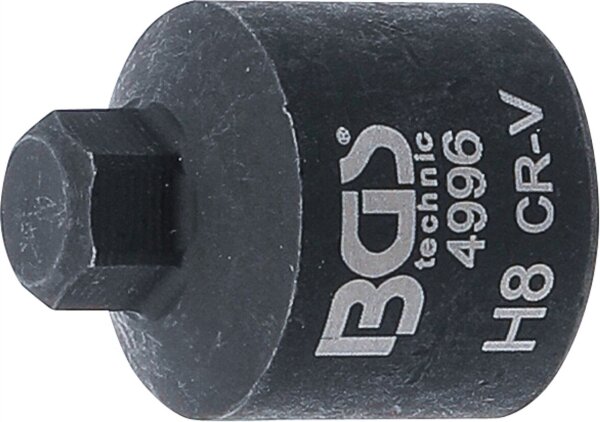 Bremssattel-Einsatz | Innensechskant | extra kurz | 8 mm