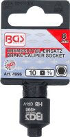 Bremssattel-Einsatz | Innensechskant | extra kurz | 8 mm