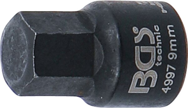 Bremssattel-Einsatz | Innensechskant | extra kurz | 9 mm