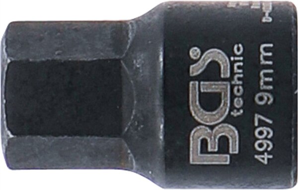 Bremssattel-Einsatz | Innensechskant | extra kurz | 9 mm