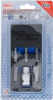 Schraubendreher-Bit-Satz | Antrieb Außensechskant 10 mm (3/8") | Innenvielzahn (für XZN) | 6-tlg.