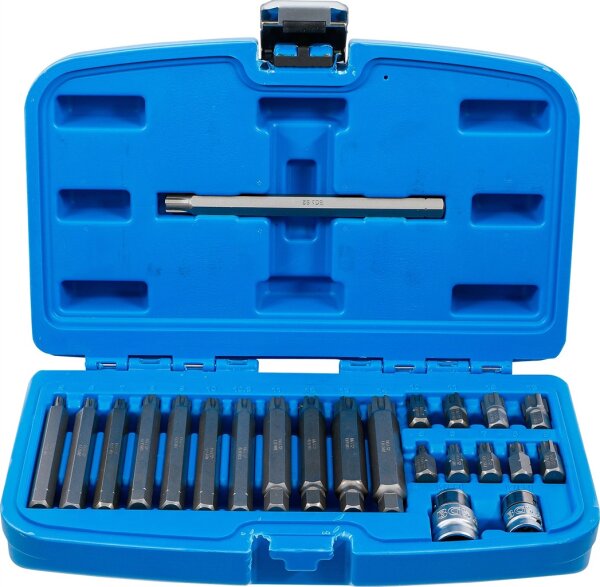 Bit-Satz | Antrieb Außensechskant 10 mm (3/8") | Keil-Profil (für Ribe) | 22-tlg.