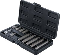 Bit-Satz | Antrieb Außensechskant 10 mm (3/8") | Innenvielzahn (für XZN) | 11-tlg.