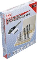 Holzbohrer- / Zentrumbohrer-Satz | 14-tlg.