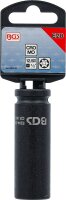 Kraft-Steckschlüssel-Einsatz E-Profil, tief | Antrieb Innenvierkant 12,5 mm (1/2") | SW E20