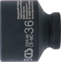 Kraft-Steckschlüssel-Einsatz Sechskant | Antrieb Innenvierkant 12,5 mm (1/2") | SW 36 mm