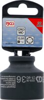 Kraft-Steckschlüssel-Einsatz Sechskant | Antrieb Innenvierkant 12,5 mm (1/2") | SW 36 mm