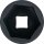 Kraft-Steckschlüssel-Einsatz Sechskant | Antrieb Innenvierkant 12,5 mm (1/2") | SW 36 mm