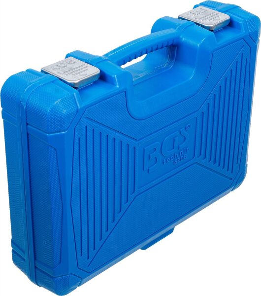 Kraft-Steckschlüssel-Einsatz-Satz Sechskant, tief | Antrieb Innenvierkant 12,5 mm (1/2") | SW 10 - 24 mm | 10-tlg.