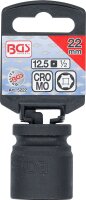 Kraft-Steckschlüssel-Einsatz Sechskant | Antrieb Innenvierkant 12,5 mm (1/2") | SW 22 mm