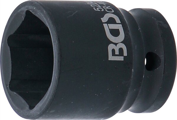 Kraft-Steckschlüssel-Einsatz Sechskant | Antrieb Innenvierkant 12,5 mm (1/2") | SW 24 mm