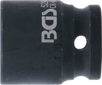 Kraft-Steckschlüssel-Einsatz Sechskant | Antrieb Innenvierkant 12,5 mm (1/2") | SW 24 mm