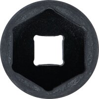 Kraft-Steckschlüssel-Einsatz Sechskant | Antrieb Innenvierkant 12,5 mm (1/2") | SW 32 mm