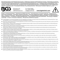 Kraft-Steckschlüssel-Einsatz-Satz Sechskant | Antrieb Innenvierkant 25 mm (1") | SW 27 - 50 mm | 8-tlg.