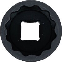 Kraft-Steckschlüssel-Einsatz Zwölfkant | Antrieb Innenvierkant 12,5 mm (1/2") | SW 32 mm