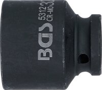 Kraft-Steckschlüssel-Einsatz Zwölfkant | Antrieb Innenvierkant 12,5 mm (1/2") | SW 32 mm