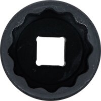 Kraft-Steckschlüssel-Einsatz Zwölfkant | Antrieb Innenvierkant 12,5 mm (1/2") | SW 33 mm