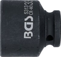 Kraft-Steckschlüssel-Einsatz Zwölfkant | Antrieb Innenvierkant 12,5 mm (1/2") | SW 33 mm