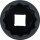 Kraft-Steckschlüssel-Einsatz Zwölfkant | Antrieb Innenvierkant 12,5 mm (1/2") | SW 33 mm