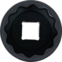 Kraft-Steckschlüssel-Einsatz Zwölfkant | Antrieb Innenvierkant 12,5 mm (1/2") | SW 34 mm