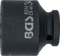 Kraft-Steckschlüssel-Einsatz Zwölfkant | Antrieb Innenvierkant 12,5 mm (1/2") | SW 34 mm