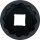 Kraft-Steckschlüssel-Einsatz Zwölfkant | Antrieb Innenvierkant 12,5 mm (1/2") | SW 34 mm