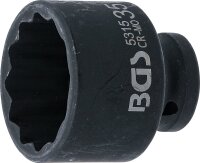 Kraft-Steckschlüssel-Einsatz Zwölfkant | Antrieb Innenvierkant 12,5 mm (1/2") | SW 35 mm