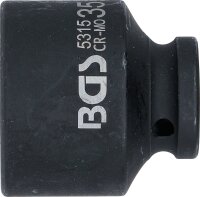 Kraft-Steckschlüssel-Einsatz Zwölfkant | Antrieb Innenvierkant 12,5 mm (1/2") | SW 35 mm