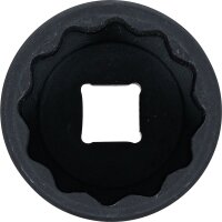 Kraft-Steckschlüssel-Einsatz Zwölfkant | Antrieb Innenvierkant 12,5 mm (1/2") | SW 36 mm