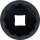 Kraft-Steckschlüssel-Einsatz Zwölfkant | Antrieb Innenvierkant 12,5 mm (1/2") | SW 36 mm