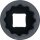 Kraft-Steckschlüssel-Einsatz Zwölfkant, tief | Antrieb Innenvierkant 12,5 mm (1/2") | SW 27 mm