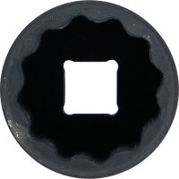 Kraft-Steckschlüssel-Einsatz Zwölfkant, tief | Antrieb Innenvierkant 12,5 mm (1/2") | SW 30 mm
