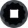 Kraft-Steckschlüssel-Einsatz Zwölfkant, tief | Antrieb Innenvierkant 12,5 mm (1/2") | SW 30 mm