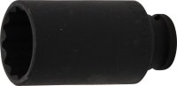 Kraft-Steckschlüssel-Einsatz Zwölfkant, tief | Antrieb Innenvierkant 12,5 mm (1/2") | SW 32 mm