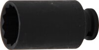 Kraft-Steckschlüssel-Einsatz Zwölfkant, tief | Antrieb Innenvierkant 12,5 mm (1/2") | SW 33 mm