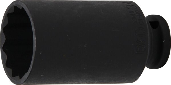 Kraft-Steckschlüssel-Einsatz Zwölfkant, tief | Antrieb Innenvierkant 12,5 mm (1/2") | SW 34 mm