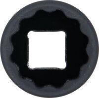 Kraft-Steckschlüssel-Einsatz Zwölfkant, tief | Antrieb Innenvierkant 12,5 mm (1/2") | SW 24 mm