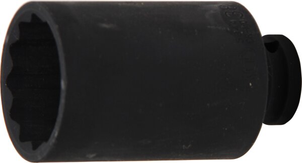 Kraft-Steckschlüssel-Einsatz Zwölfkant, tief | Antrieb Innenvierkant 12,5 mm (1/2") | SW 38 mm