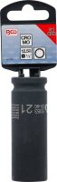 Kraft-Steckschlüssel-Einsatz Zwölfkant, tief | Antrieb Innenvierkant 12,5 mm (1/2") | SW 21 mm